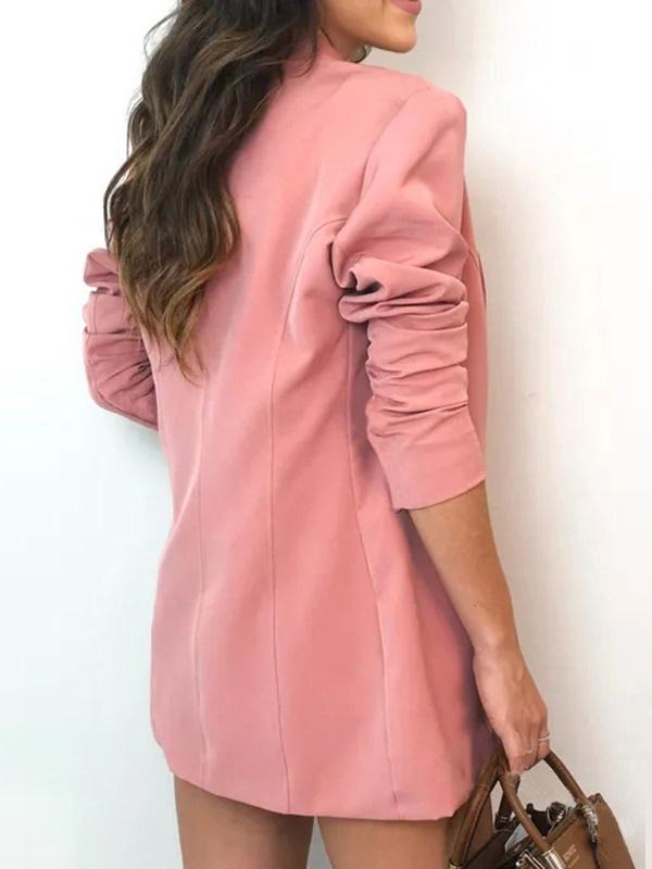 Sets Solid Vest Blazers Shorts Three-Piece Suit - LuckyFash™
