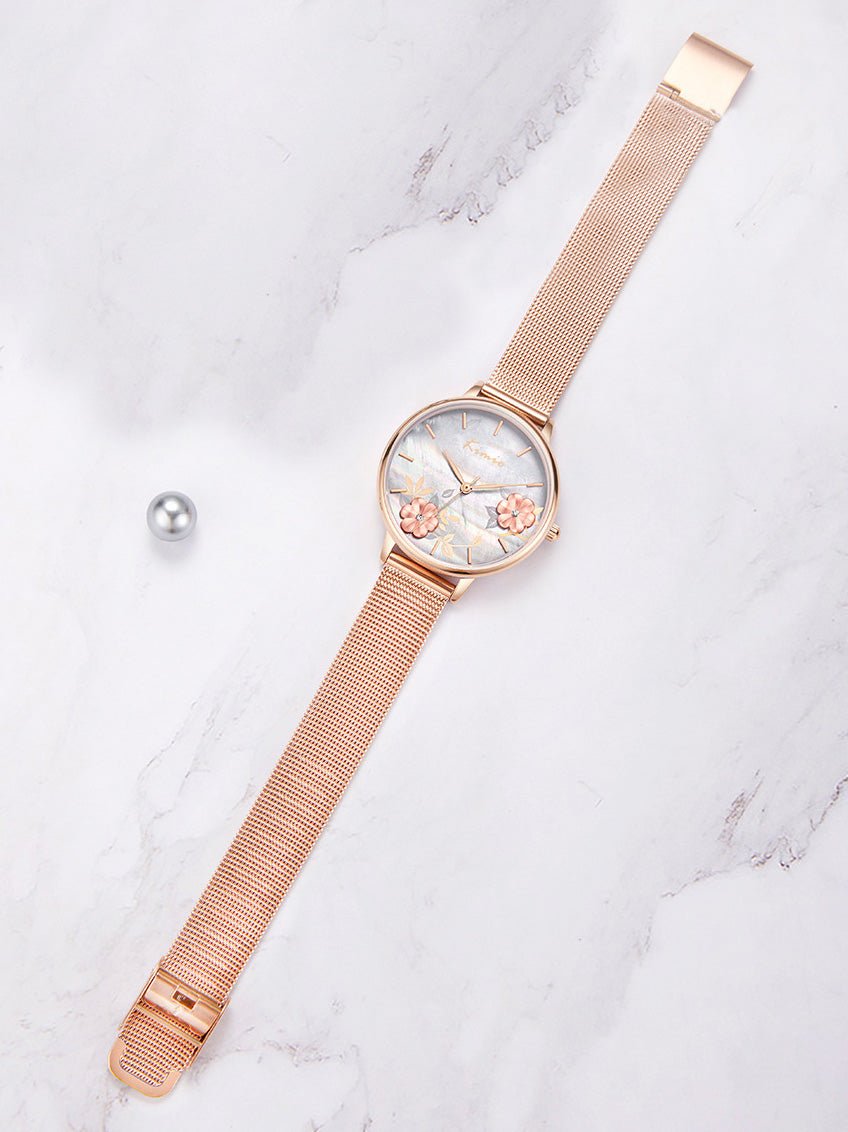 Women's Watches Floating Flower Diamond Simple Waterproof Watch - LuckyFash™