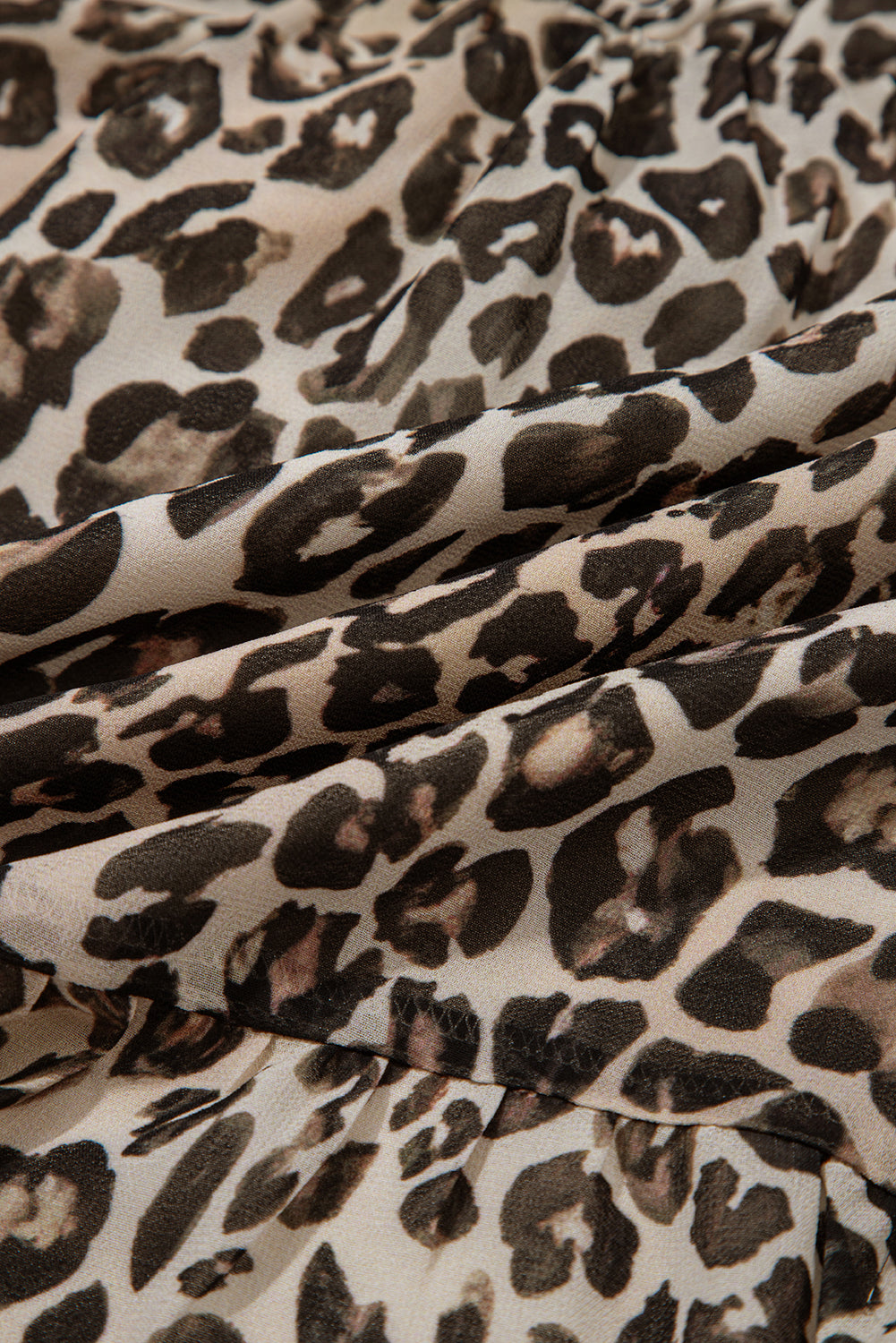 leopard swing dress
