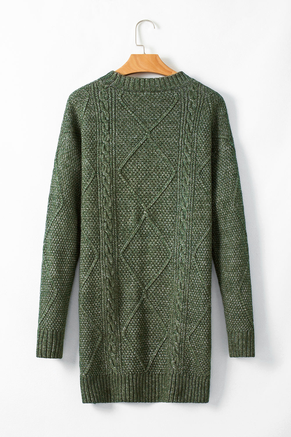 cable knit sweater dress