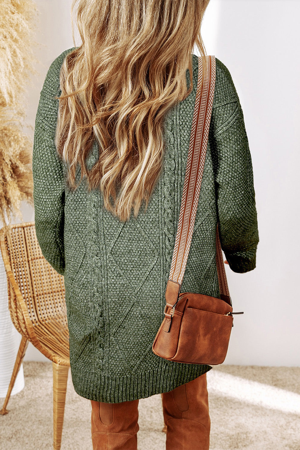 cable knit sweater dress