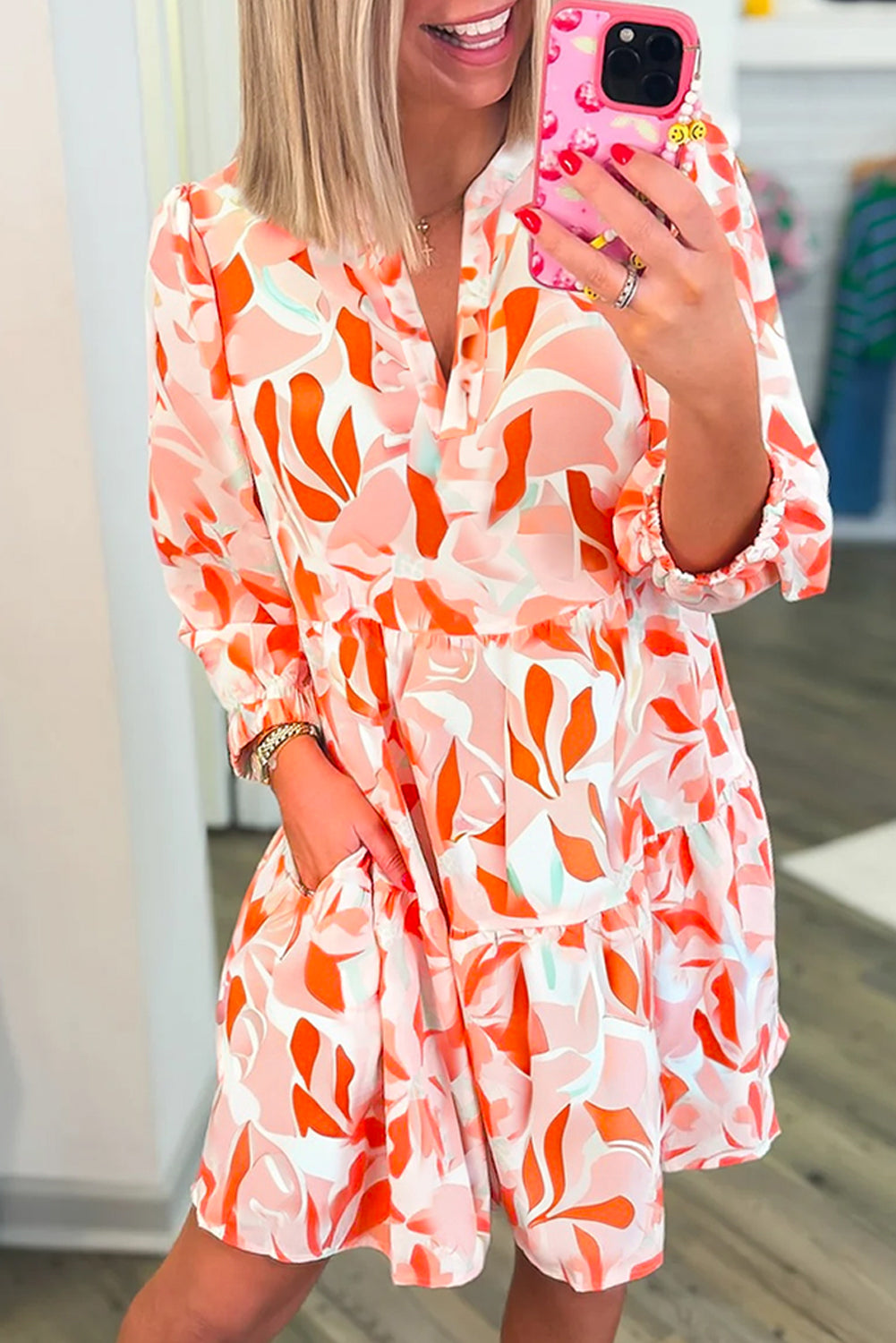 Long Sleeve Mini Dress