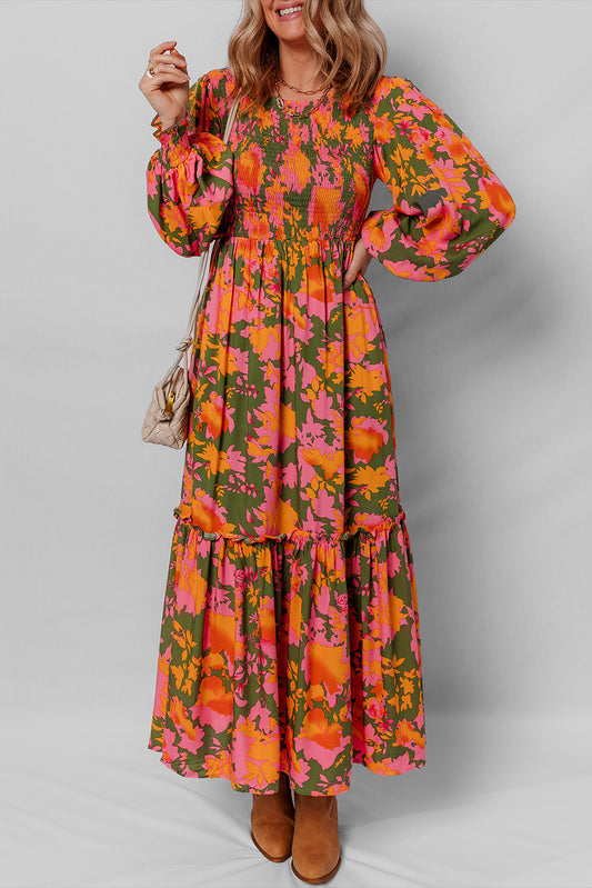 floral long dress