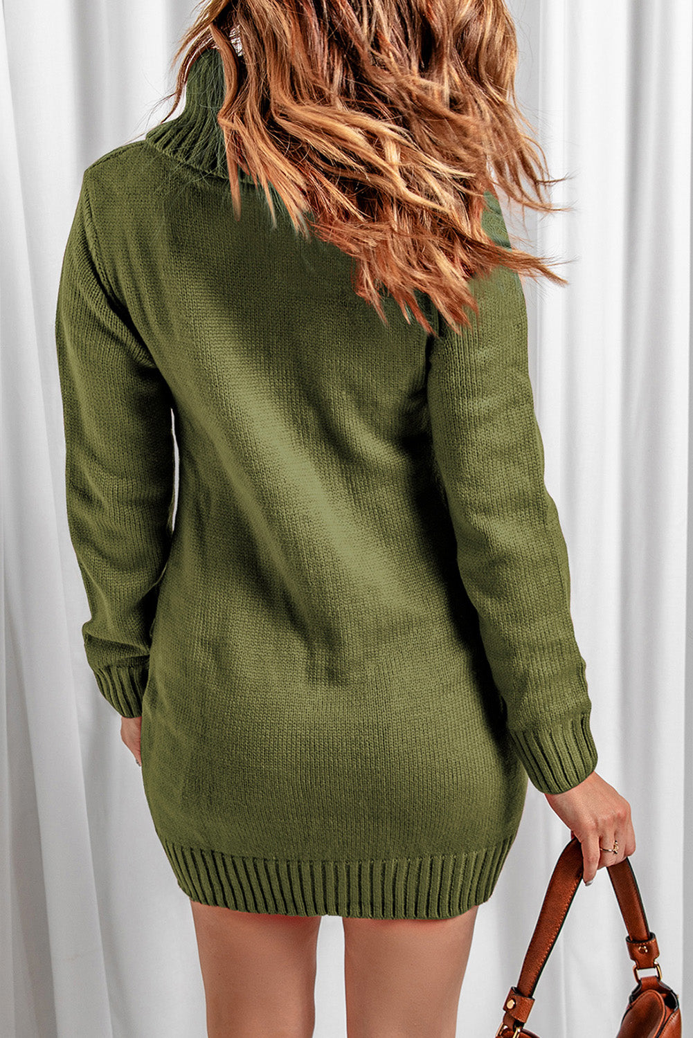 cable knit sweater dress