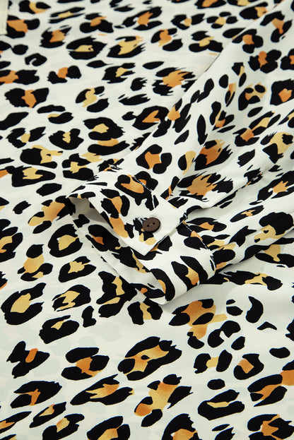 leopard blouse
