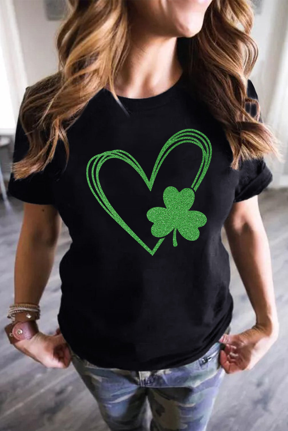 Black Clover Heart Shaped T-Shirts