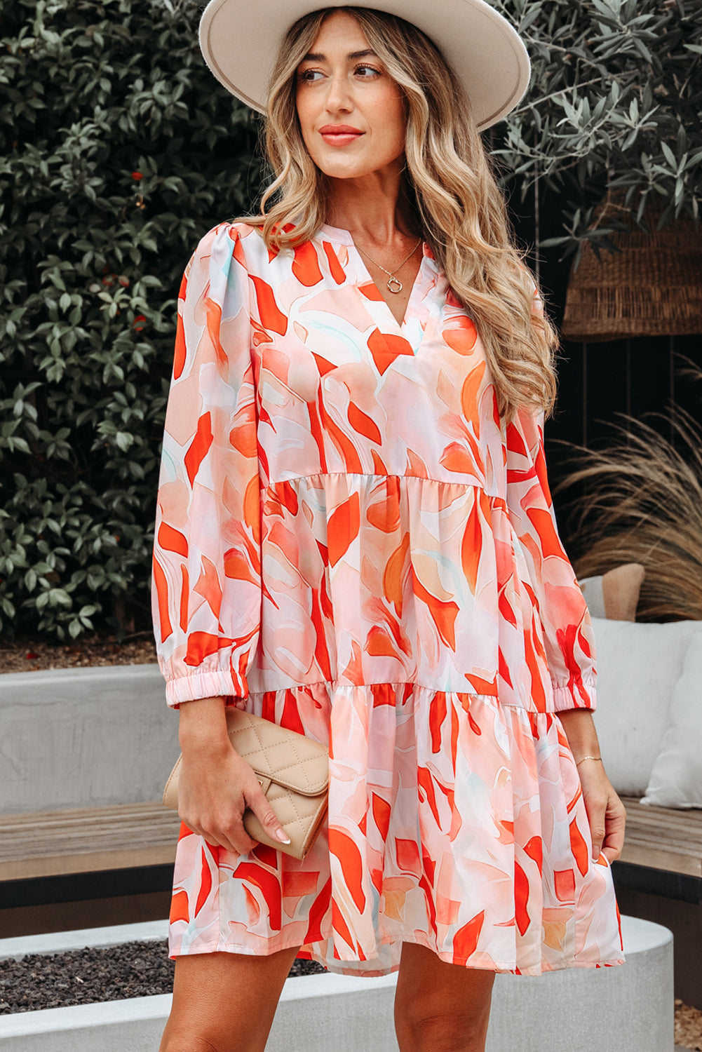 Long Sleeve Mini Dress