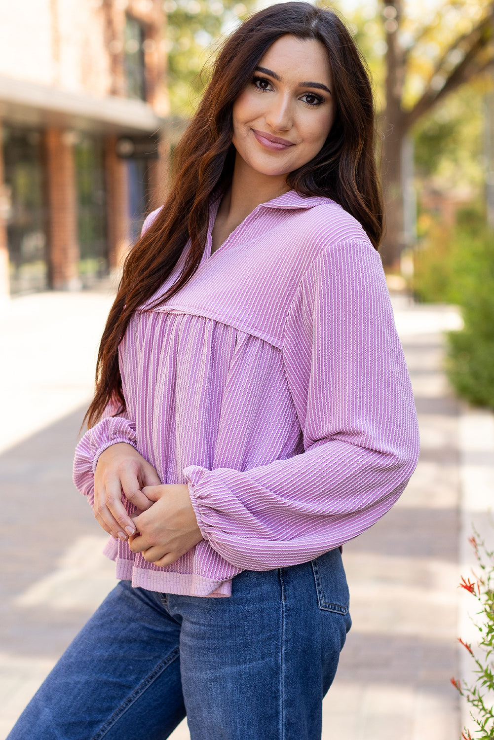 womens babydoll blouse