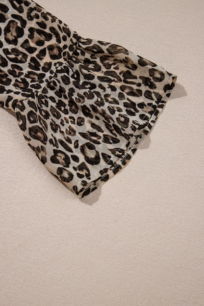 leopard swing dress
