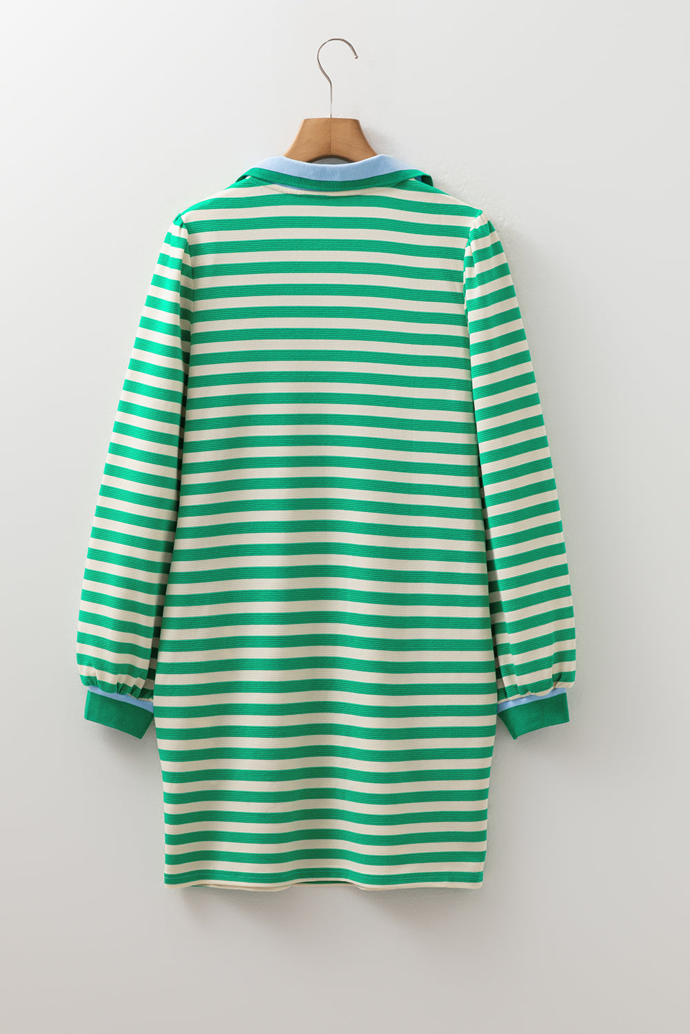 striped mini dress