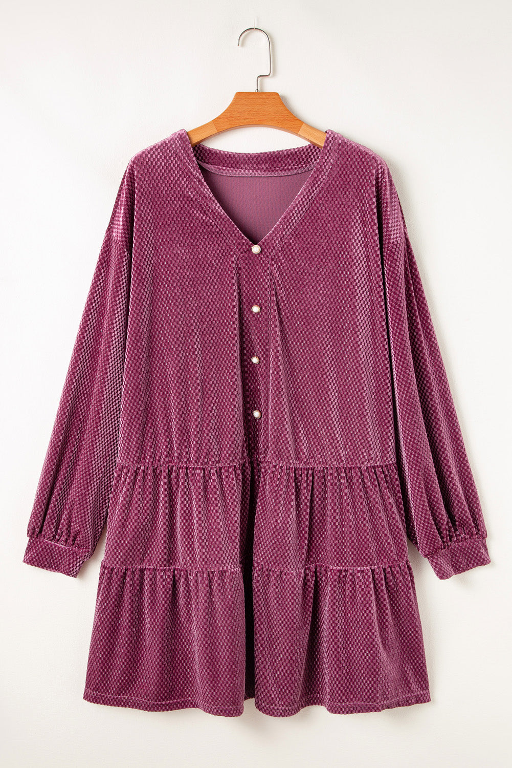 plus size velvet dress