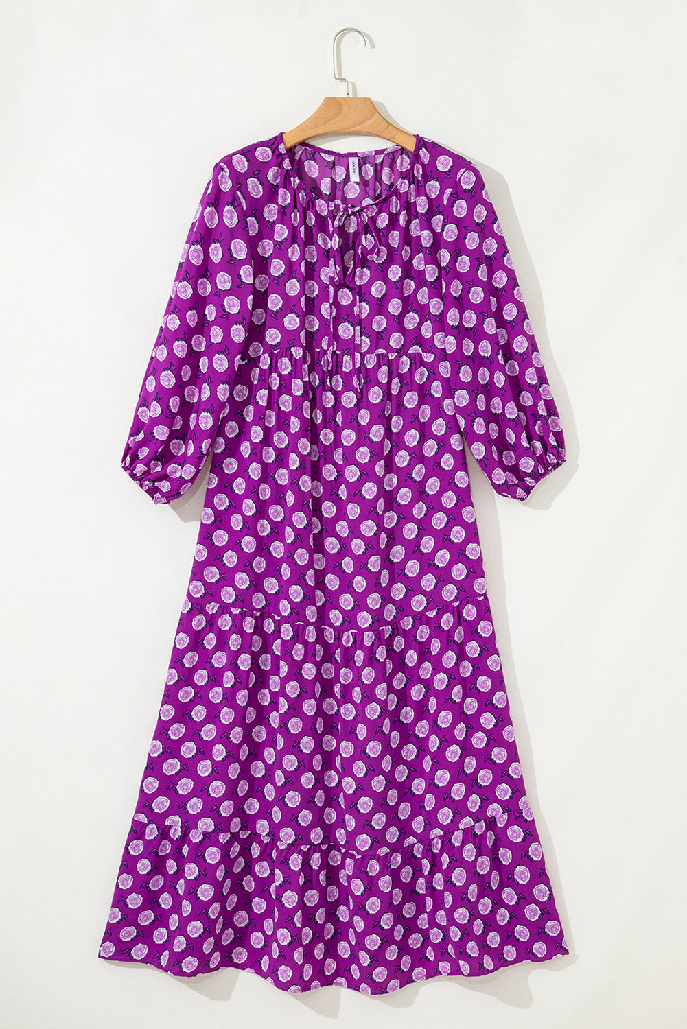 Half Sleeve Maxi Dress