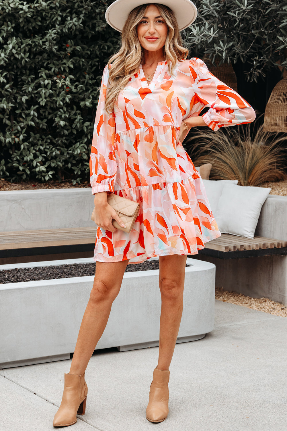 Long Sleeve Mini Dress