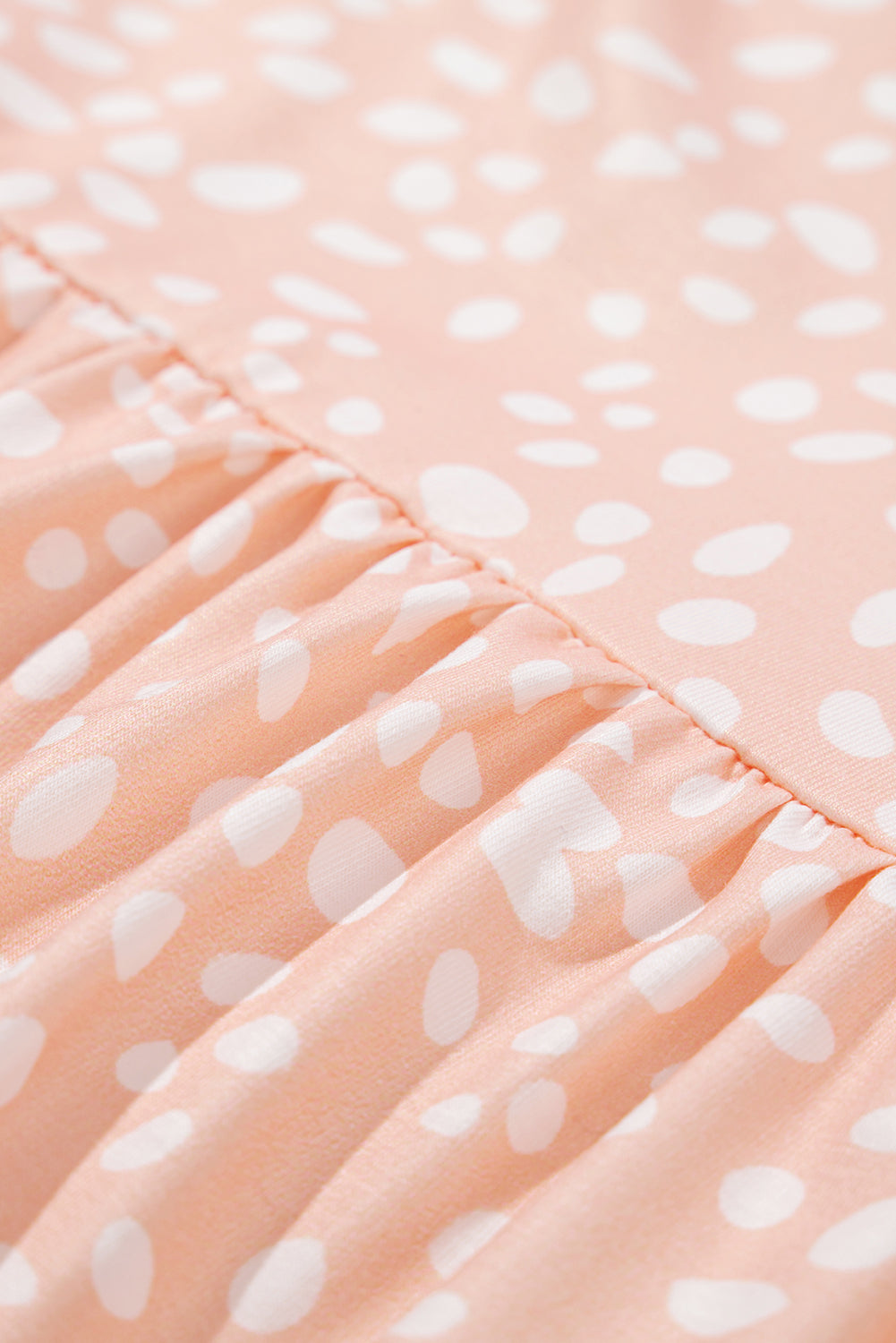 Pink Leopard Tiered Ruffle Plus Size Dress