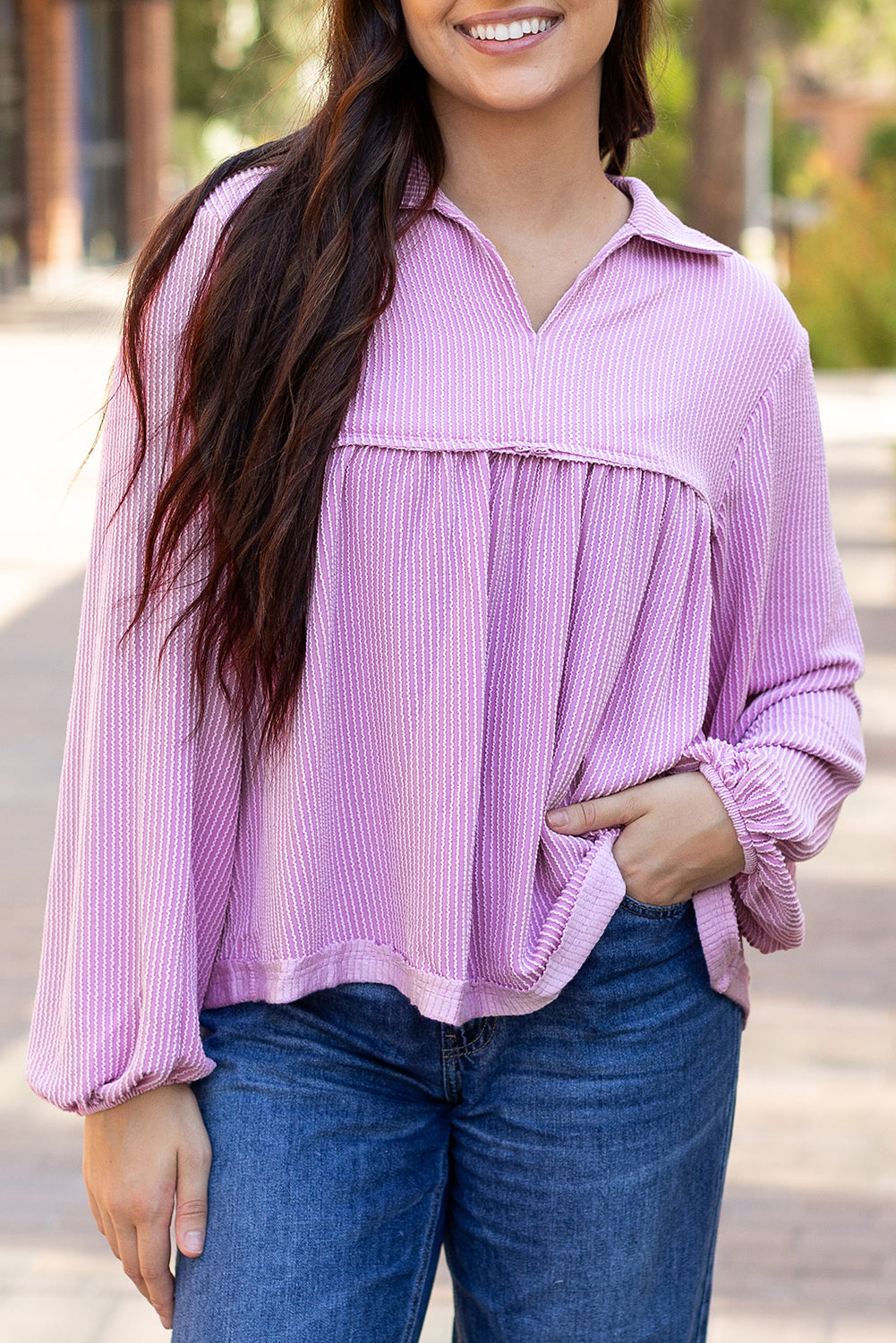 womens babydoll blouse