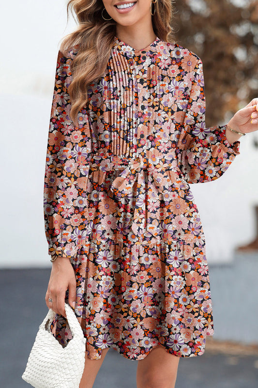 floral mini dress