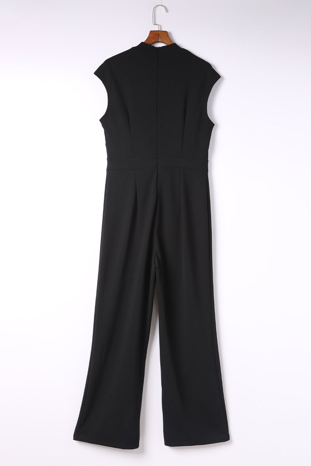 Ruffled Sleeveless Elegant Jumpsuit