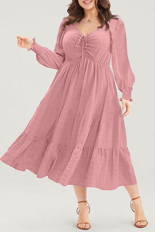 plus size midi dress