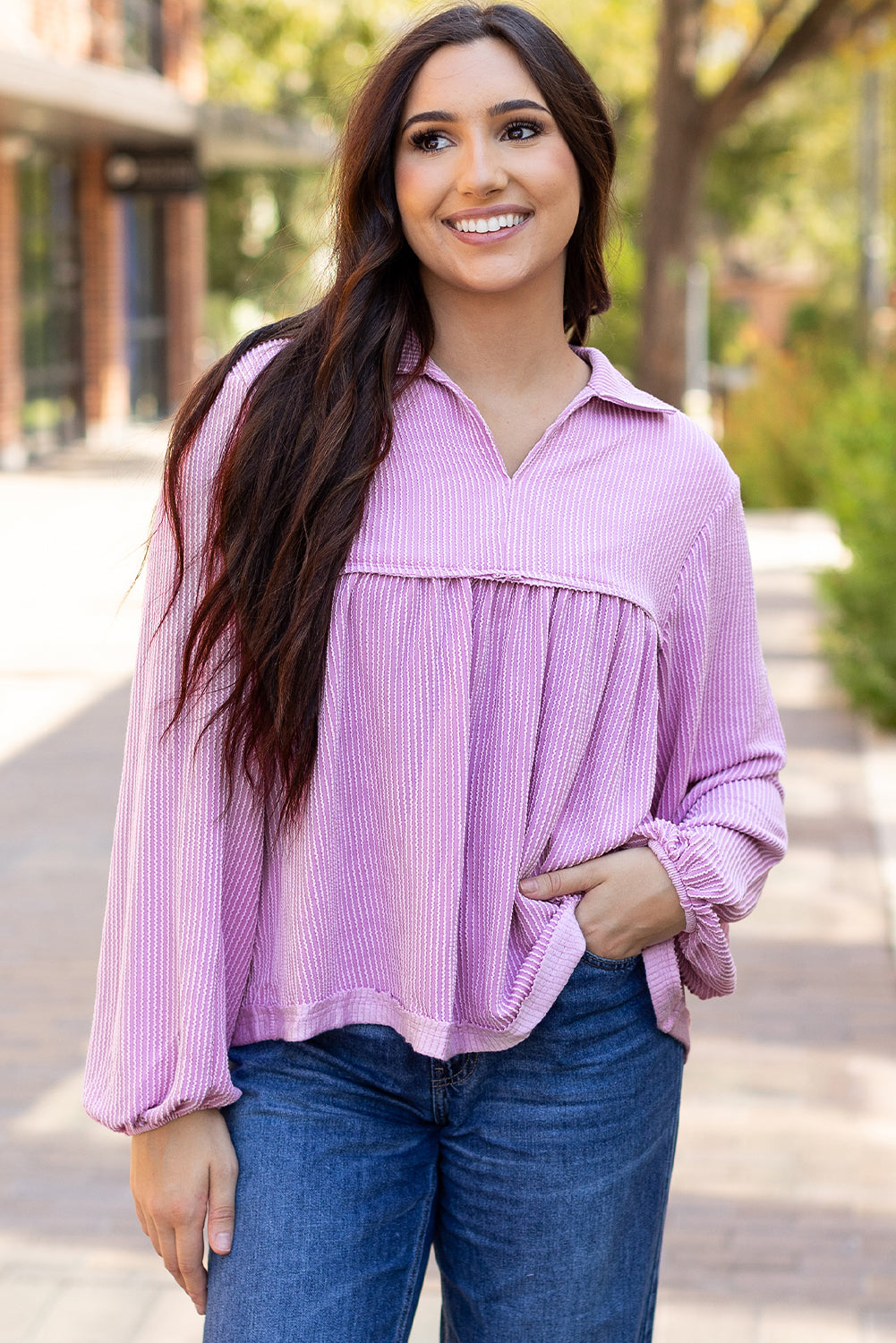 womens babydoll blouse