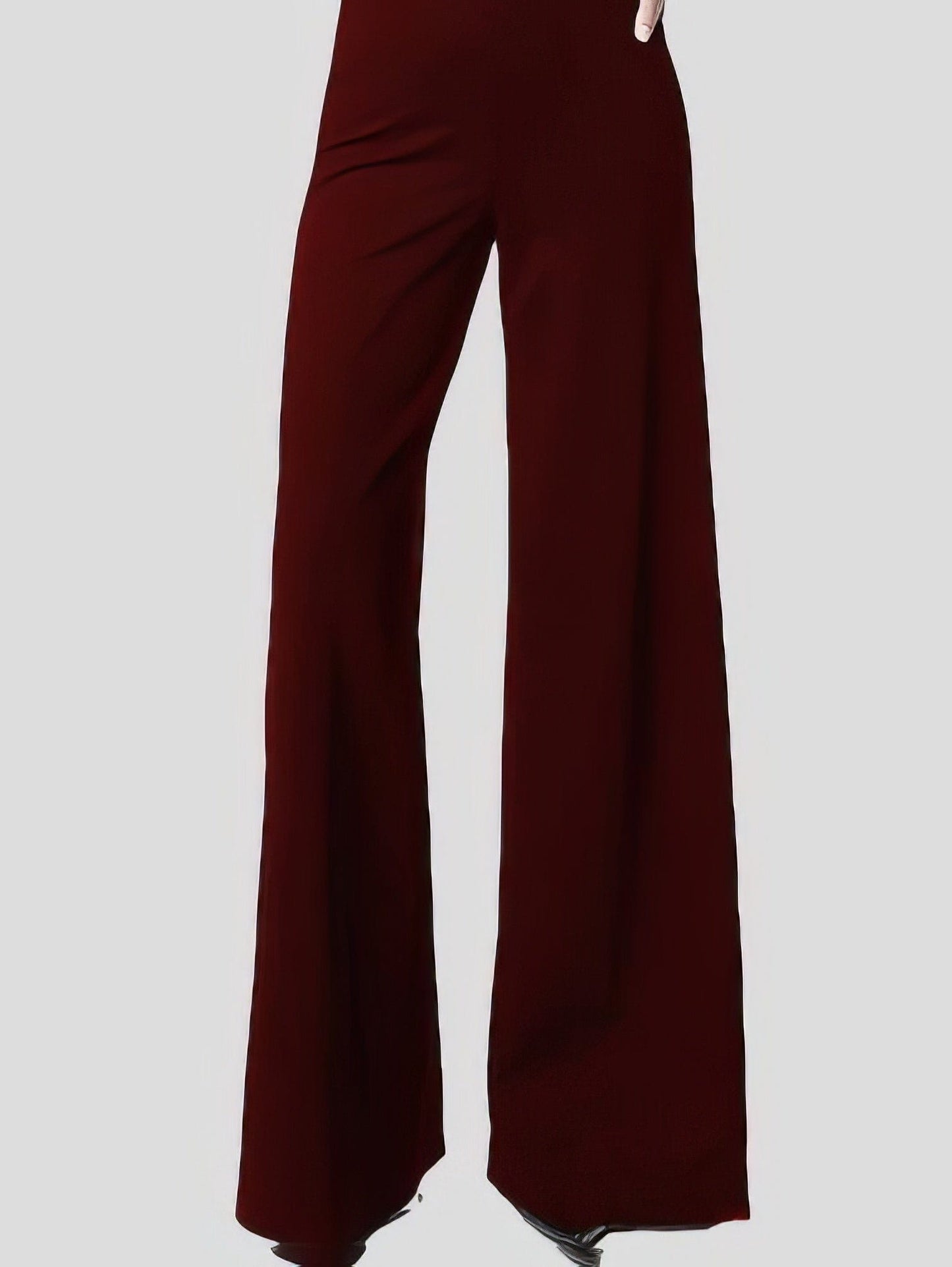 Elegant One Line Collar Chic Jumpsuit