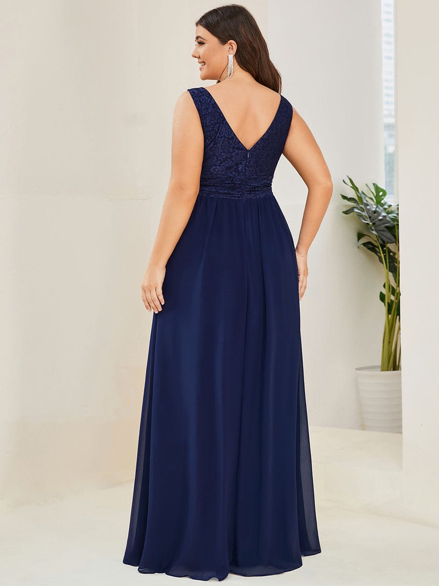 A Line Sleeveless Wholesale Bridesmaid Gowns