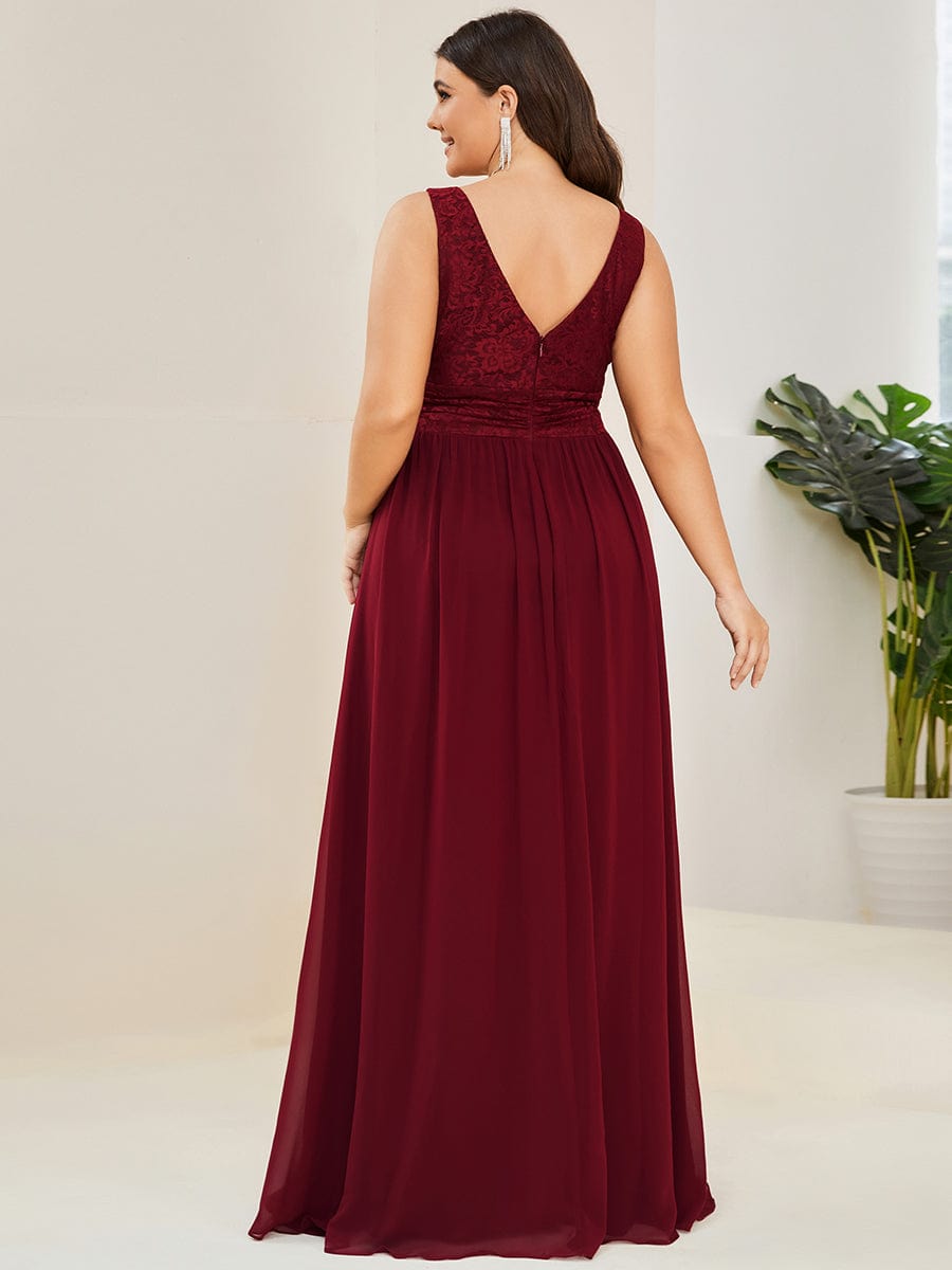 A Line Sleeveless Wholesale Bridesmaid Gowns