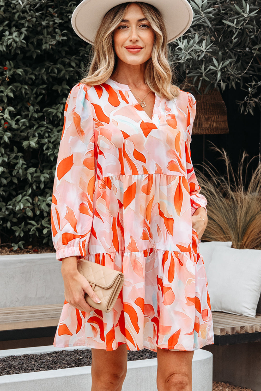 Long Sleeve Mini Dress