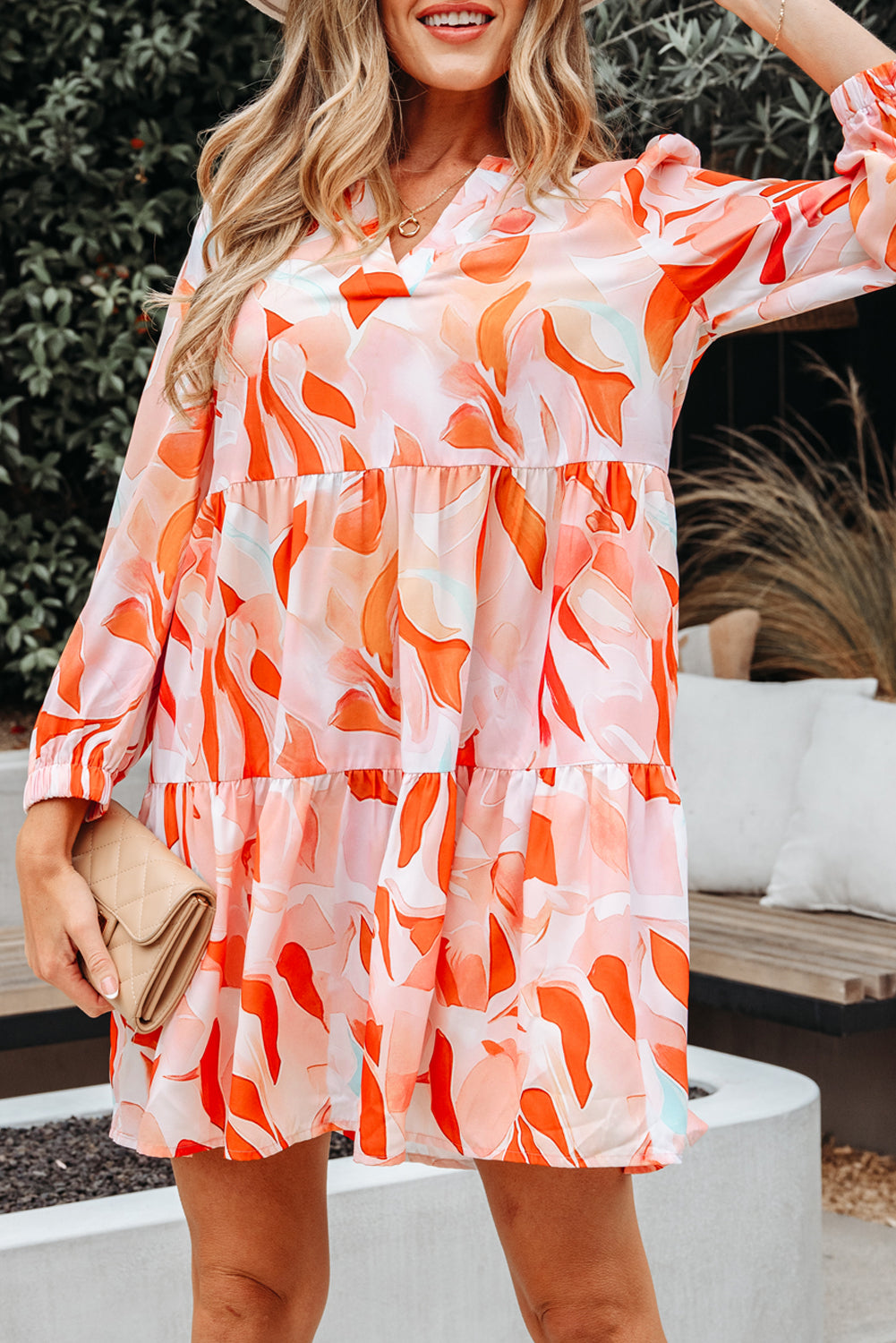 Long Sleeve Mini Dress