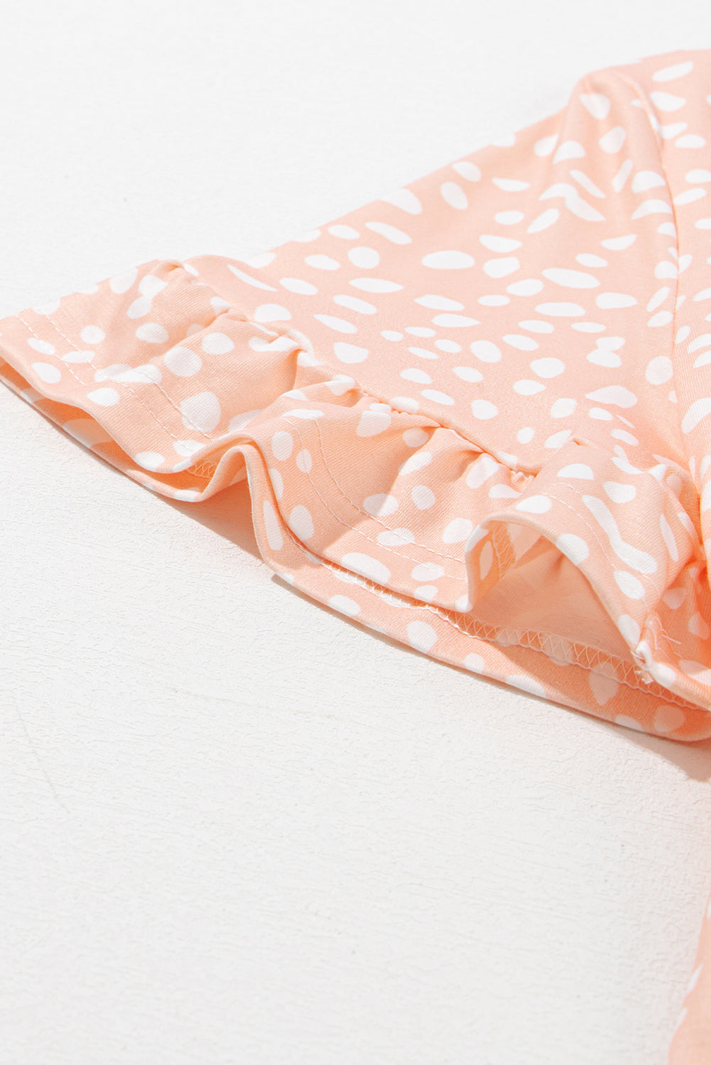 Pink Leopard Tiered Ruffle Plus Size Dress
