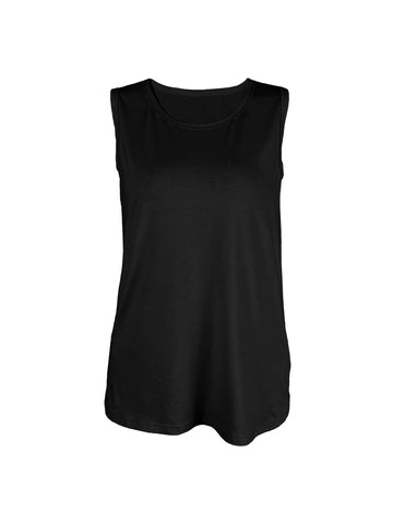 Solid Color Tank Top, Sleeveless Casual Top For Summer & Spring, Women's Clothing