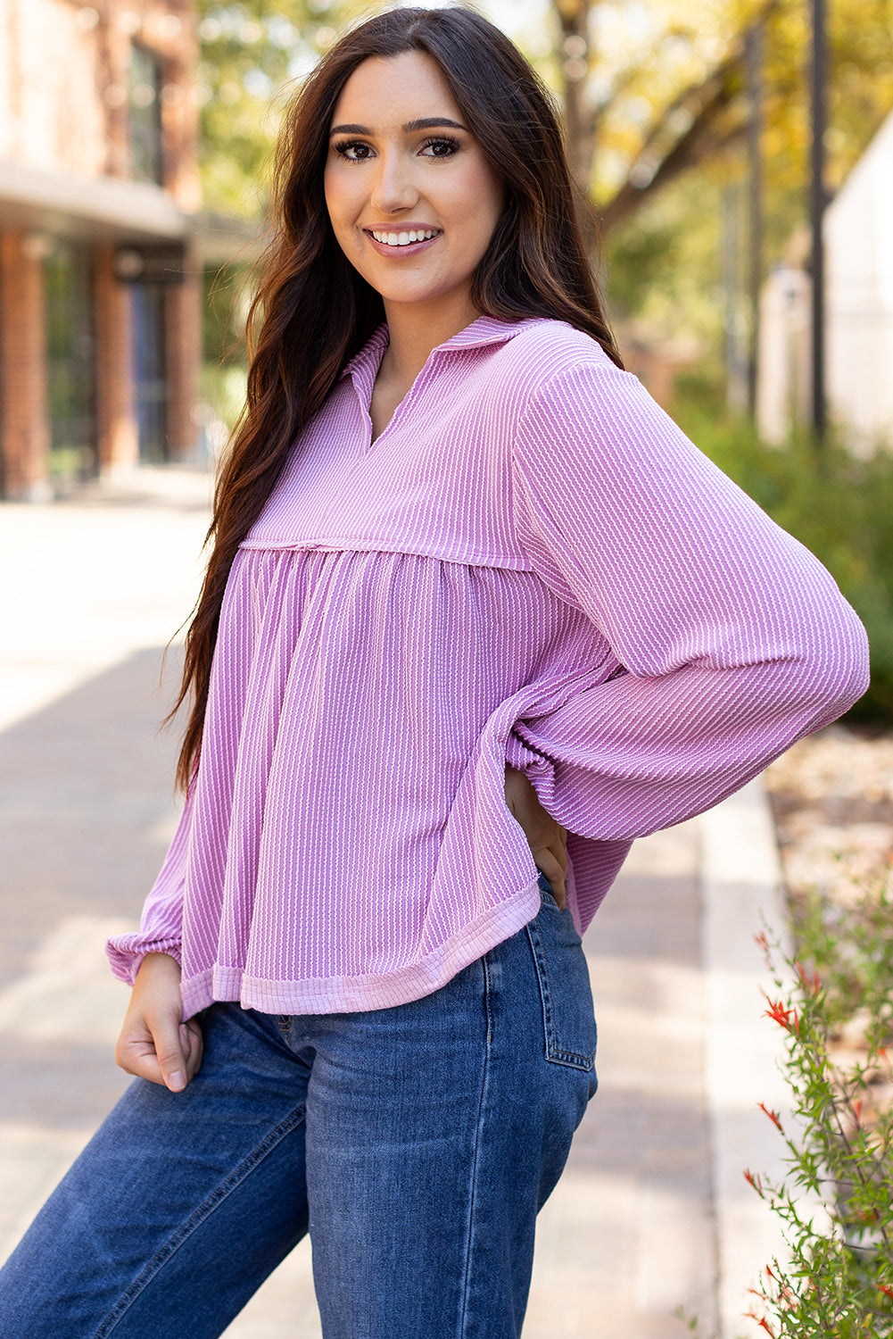 womens babydoll blouse