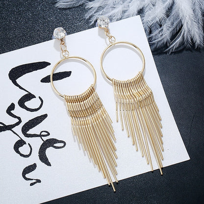 6 Pcs Flapper Dress with Accessories S-4XL Plus Size 1920s Cocktail Dress Feather Headband Earings Necklace Gloves Plastic Cigarette Holder Sequins Tassel Fringe Party Evening Prom Masquerade