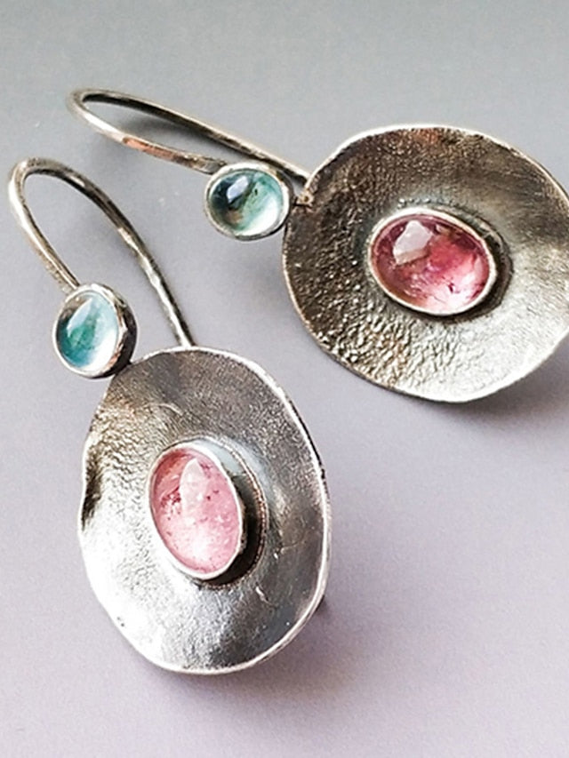 Women's Earrings Textured Street Geometry Earring - LuckyFash™