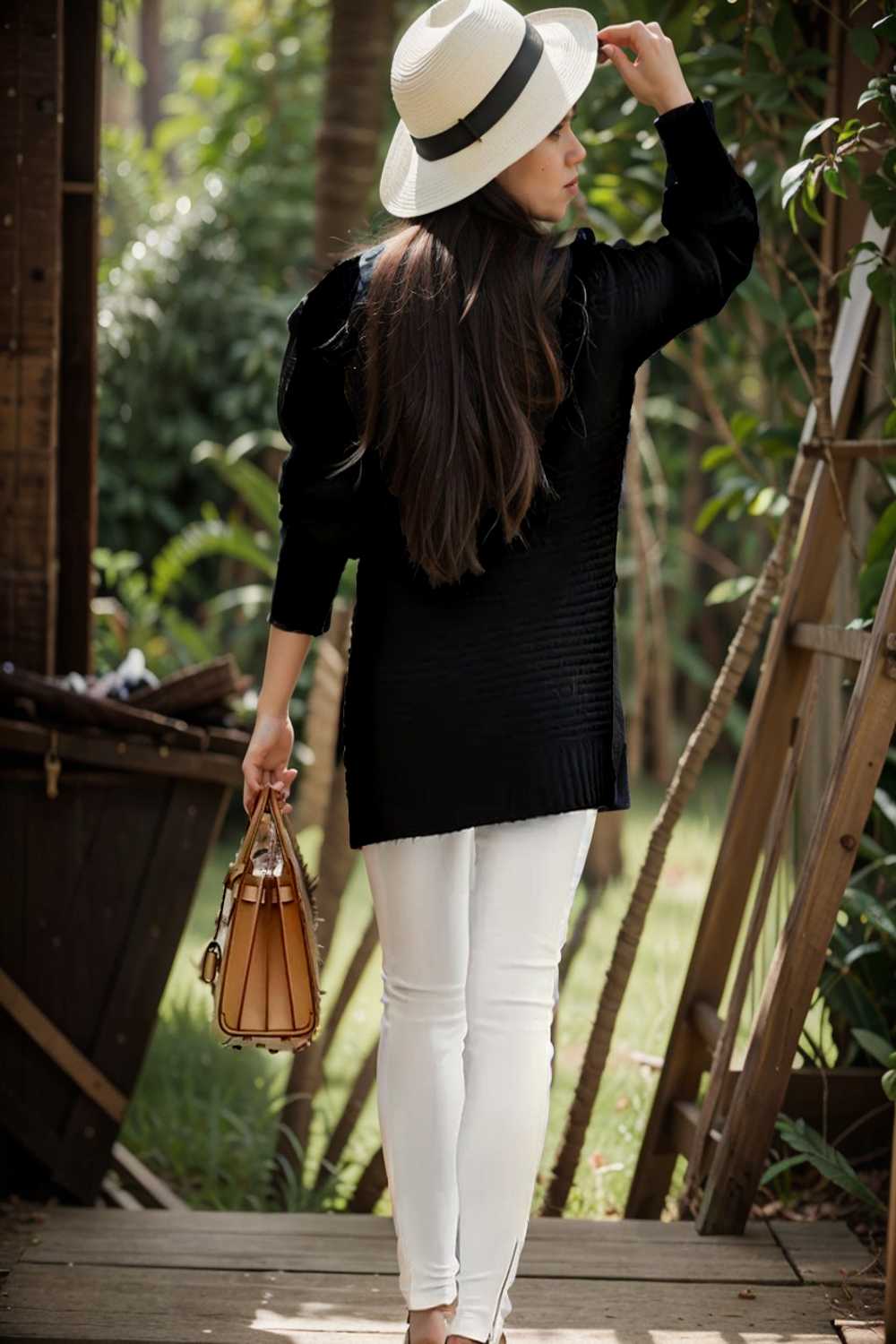 casual chunky knit mock neck long sleeve split pullover sweater 108797