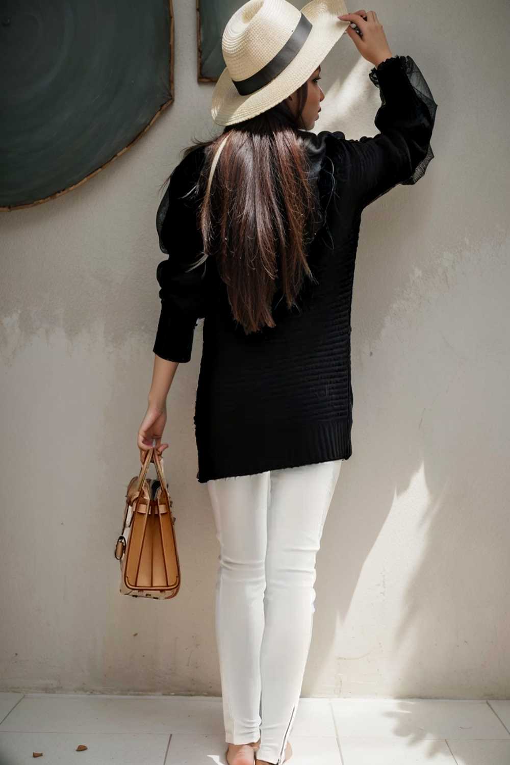 casual chunky knit mock neck long sleeve split pullover sweater 107693