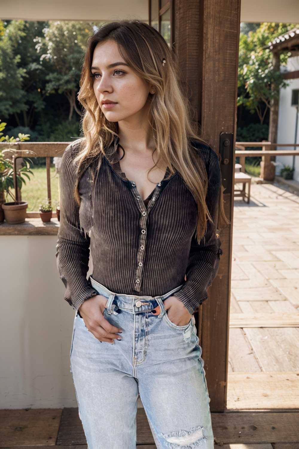 casual zip cardigan long sleeve knit hoodie shirt drop shoulder v neck closed jewel 107207