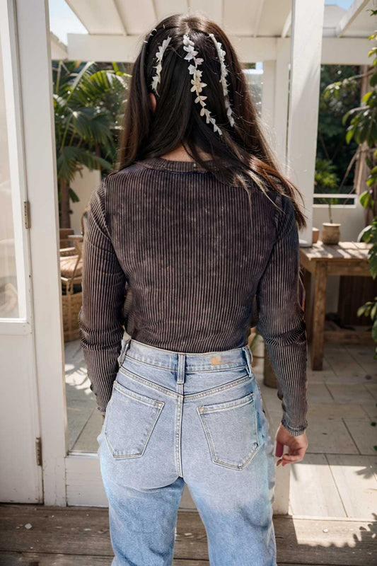 casual zip cardigan long sleeve knit hoodie shirt drop shoulder v neck closed jewel 108606