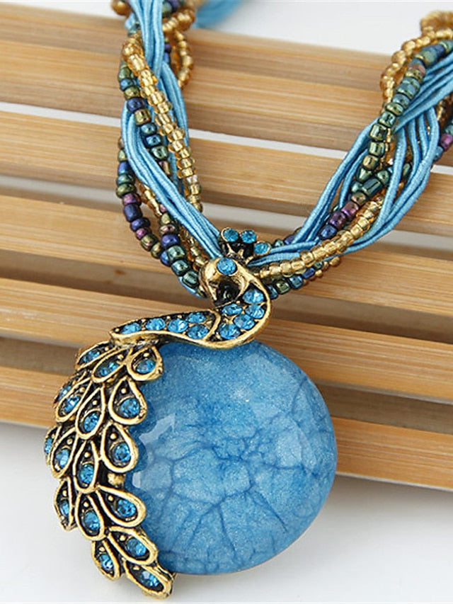 Women's necklace Textured Street Geometry Necklaces - LuckyFash™