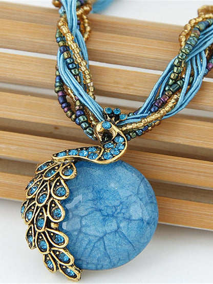 Women's necklace Textured Street Geometry Necklaces - LuckyFash™