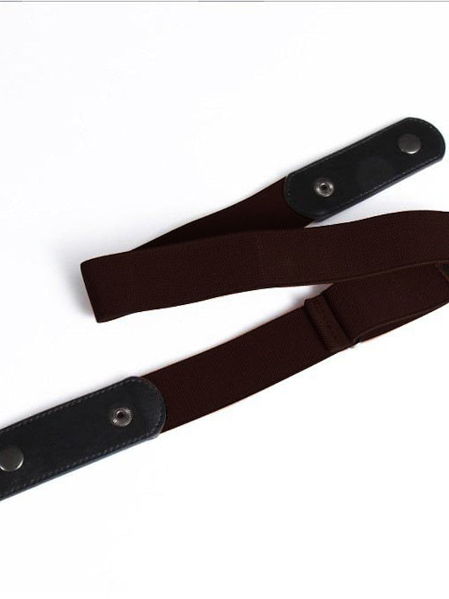 lazy belt unisex all-match elastic jeans seamless invisible belt - LuckyFash™