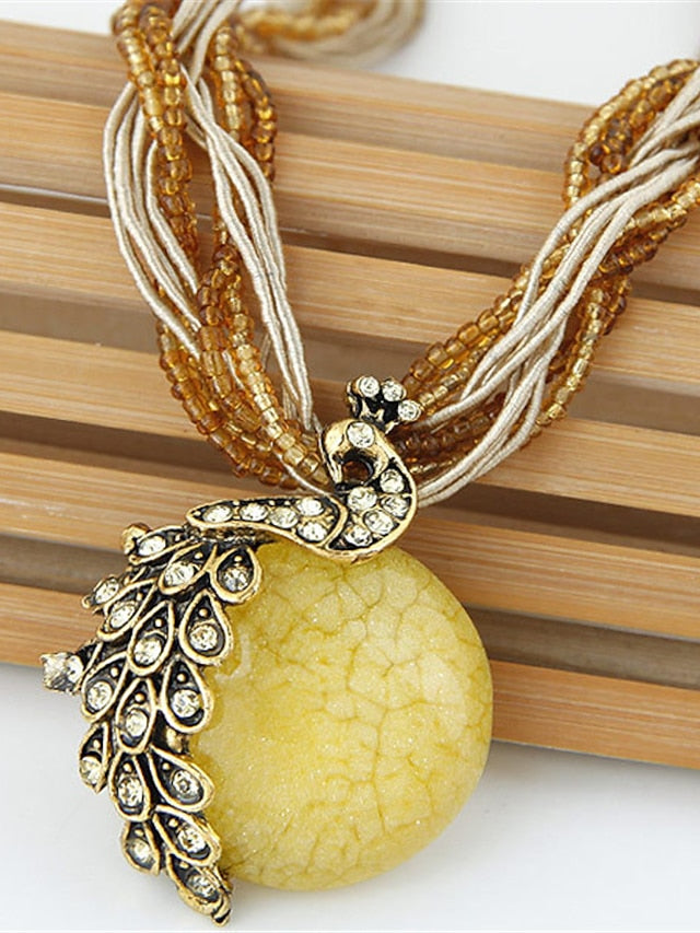 Women's necklace Textured Street Geometry Necklaces - LuckyFash™