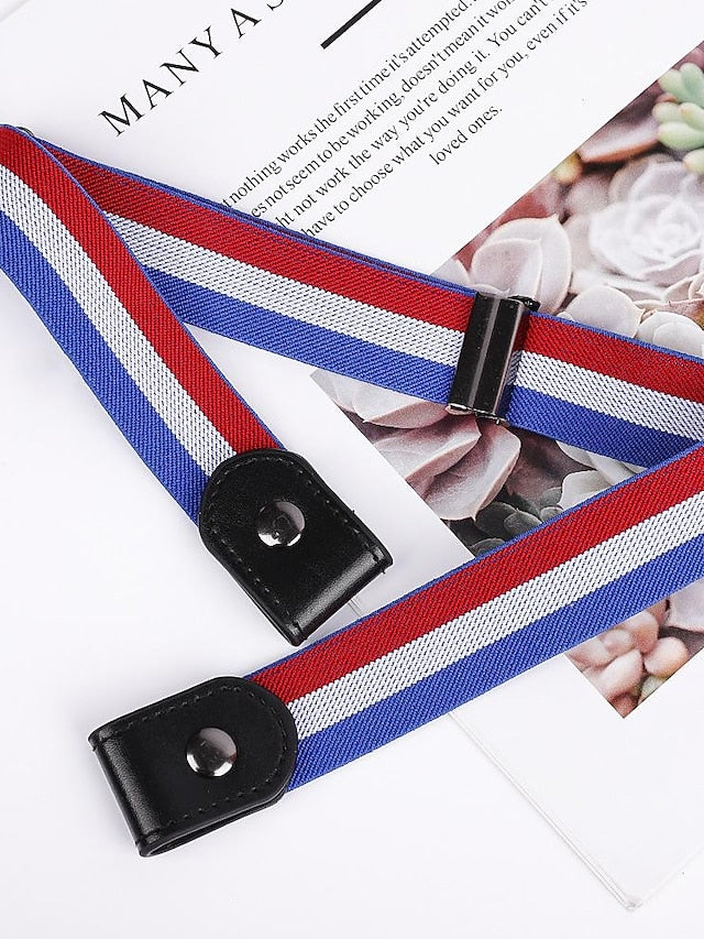 lazy belt unisex all-match elastic jeans seamless invisible belt - LuckyFash™