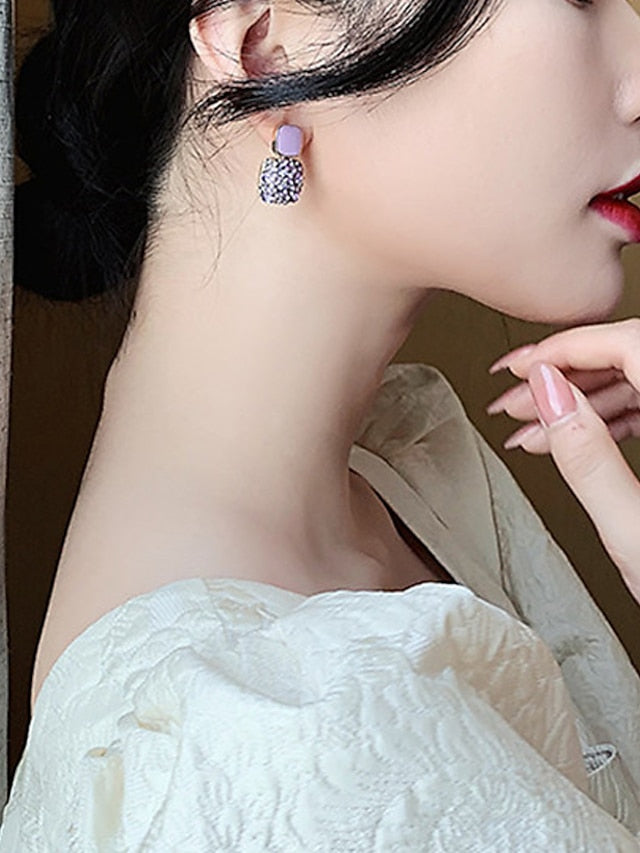 Women's Earrings Active Street Geometry Earring - LuckyFash™
