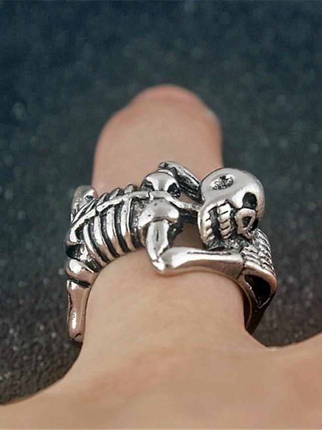 Women's Rings Artistic Street Skull Ring - LuckyFash™