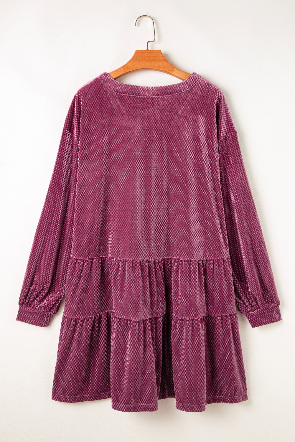 plus size velvet dress