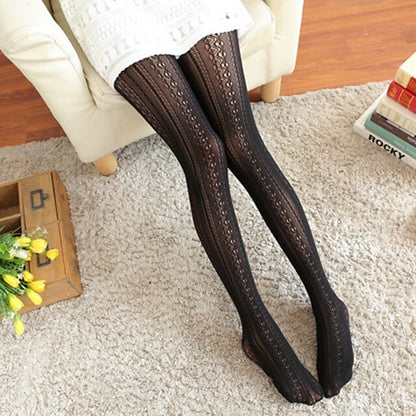 Women's Panty Hose Wedding Work Holiday Lace Retro Polyester Sexy Lolita Boho / Bohemian Cute 1 Pair