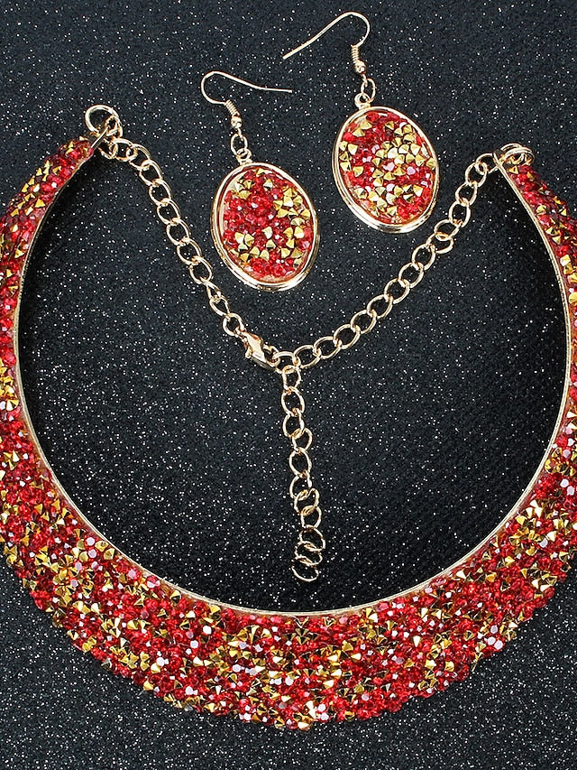 Women's necklace Chic & Modern Party Pure Color Jewelry Sets - LuckyFash™