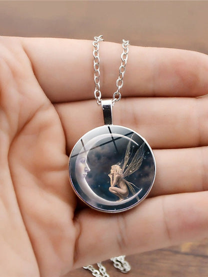 Women's necklace Fashion Street Moon Necklaces - LuckyFash™
