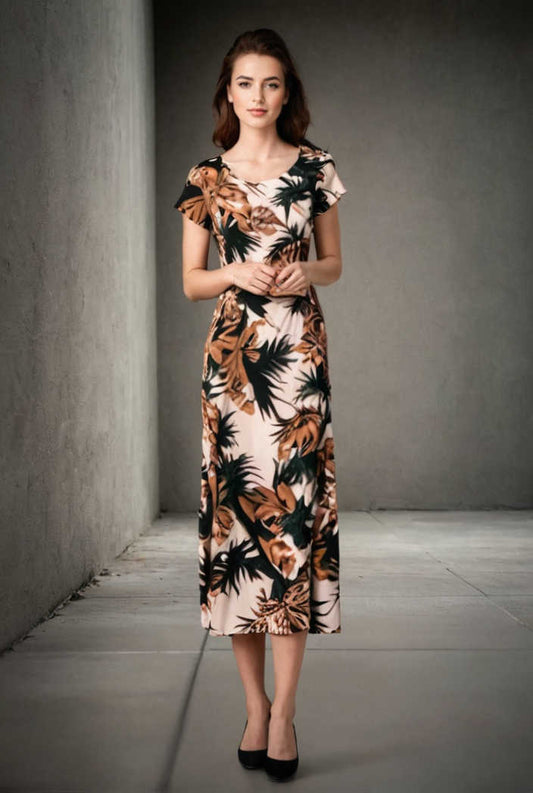 fashionable one shoulder herringbone printed bodycon dress for stylish women 145366