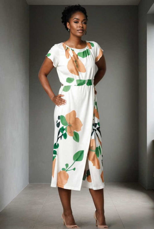 fashionable one shoulder herringbone printed bodycon dress for stylish women 145358